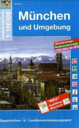 Topographische Karten Bayern, Bl.1, München und Umgebung Maps & Plans