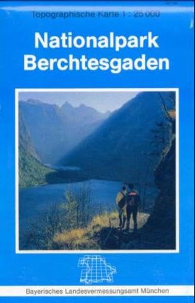 Topographische Sonderkarten Bayern. Sonderblattschnitte auf der Grundlage der amtlichen topographischen Karten, meist grössere Kartenformate mit ... Bayern, Bl.1, Nationalpark Berchtesgaden Leisure, Home & Garden