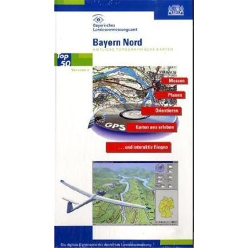 Bayern Nord 1 : 50 000. Amtliche topographische Karte. CD-ROM für Winows 3.x/95/98/NT/2000 Leisure, Home & Garden