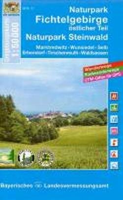 Naturpark Fichtelgebirge östlicher Teil, Naturpark Steinwald: Marktredwitz, Wunsiedel, Selb, Erbendorf, Tirschenreuth, Cheb (UK50 Umgebungskarte ... Karte Freizeitkarte Wanderkarte) Leisure, Home & Garden