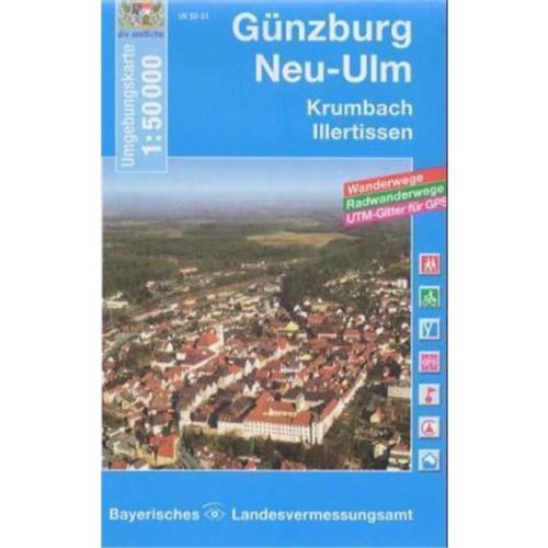 Günzburg, Neu-Ulm 1 : 50 000: Wanderkarte book