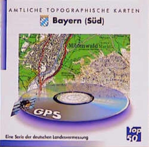 Bayern Süd : amtliche topographische Karten Books