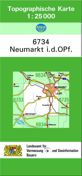 Neumarkt in der Oberpfalz 1 : 25 000 book