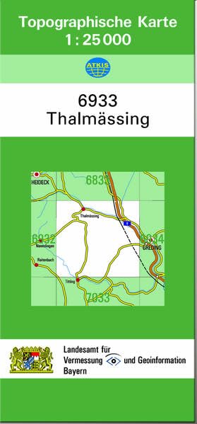 Thalmässing 1 : 25 000 book