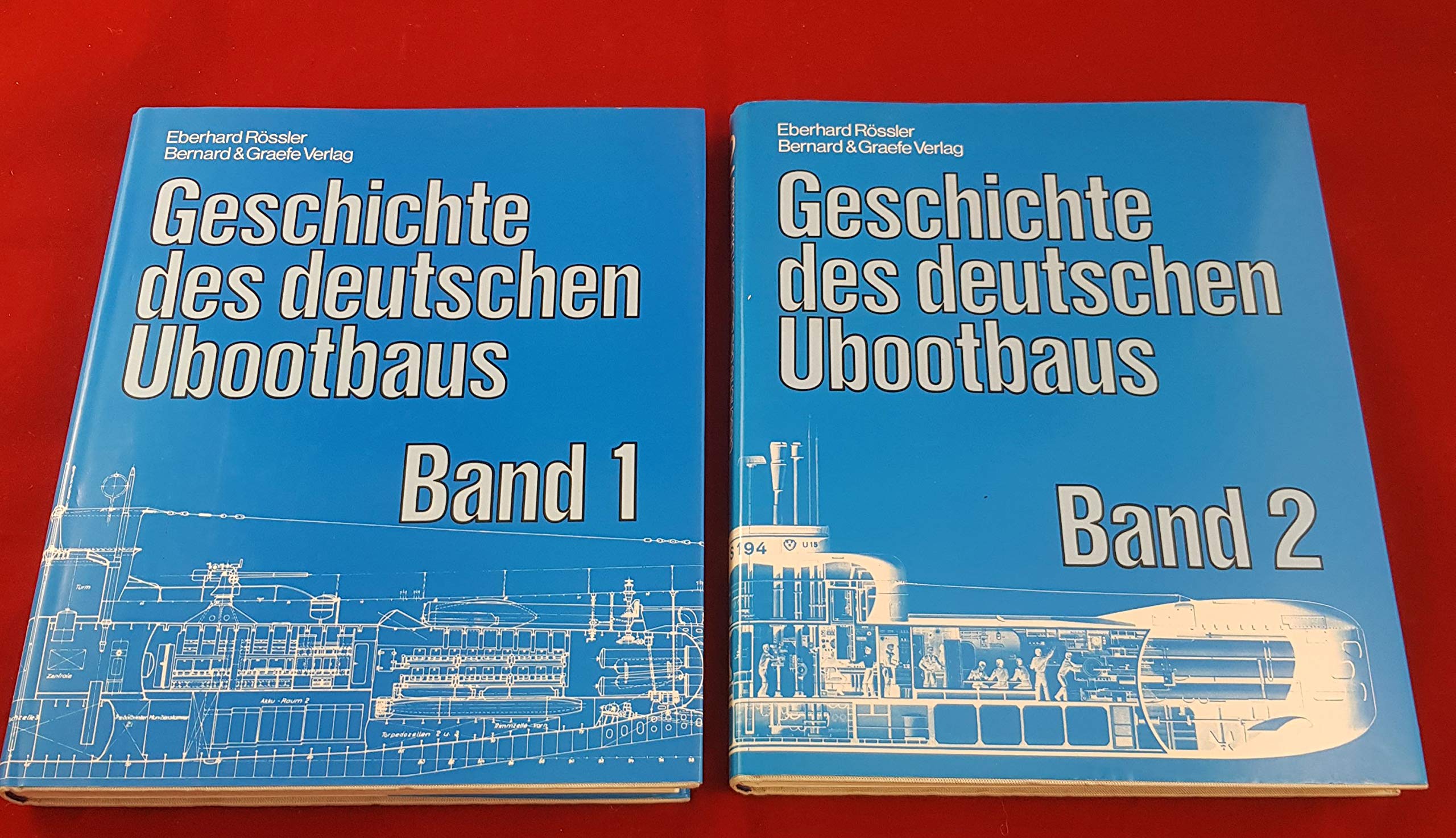 Geschichte des deutschen U- Bootbaus. 2 Bände Books