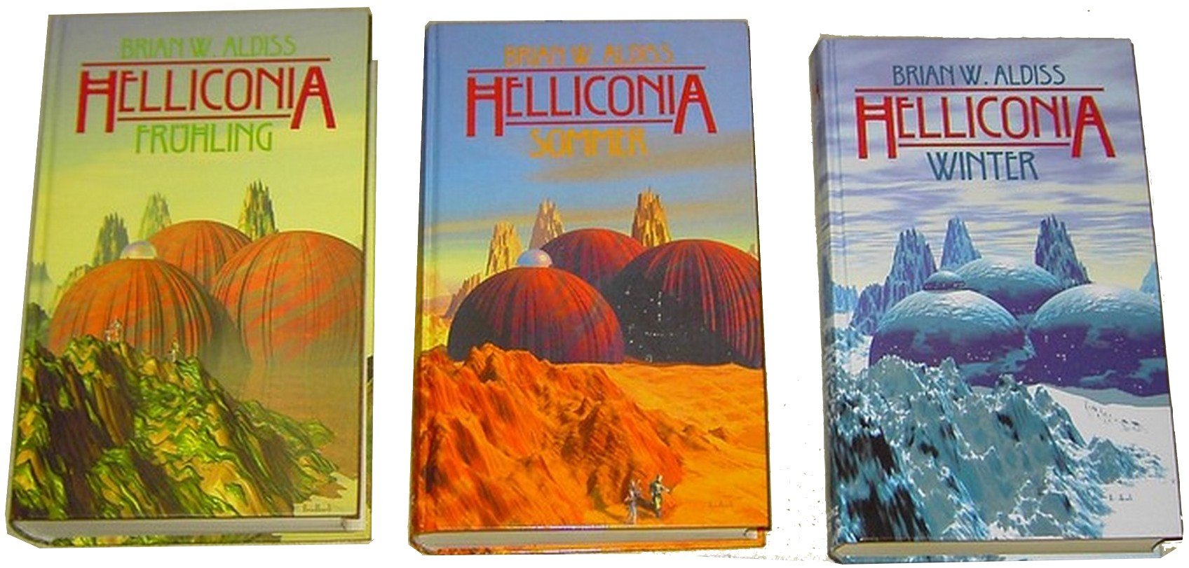 Helliconia Frühling, Sommer, Winter - Band 1 bis 3 (3 Bücher), Books