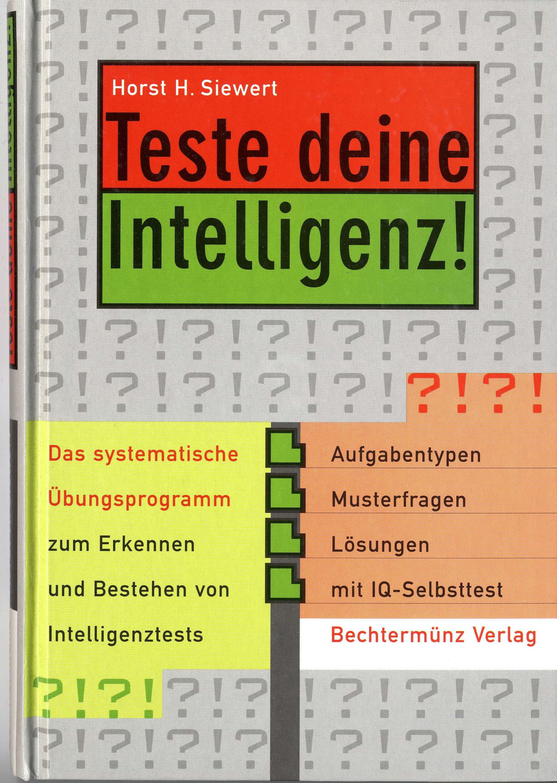Teste deine Intelligenz! Psychology
