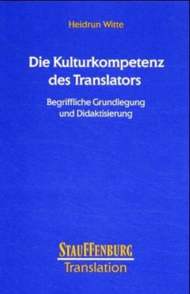 Die Kulturkompetenz des Tranlators Social Sciences Books