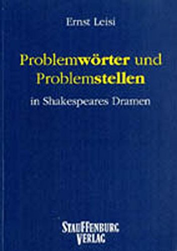 Problemwörter und Problemstellen in Shakespeares Dramen / Problemwörter und Problemstellen in Shakespeares Dramen Social Sciences