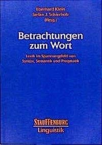 Betrachtungen zum Wort Contemporary literature