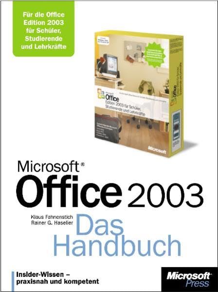 Microsoft Office Edition 2003 für Schüler, Studierende und Lehrkräfte Computer Science