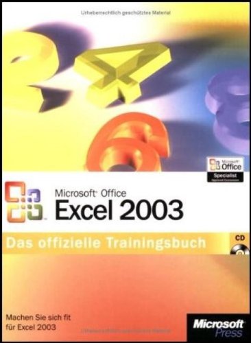 Product Image: Microsoft Office Excel 2003 - Das offizielle Trainingsbuch