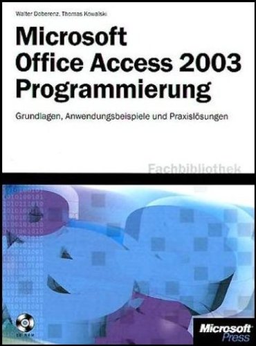 Microsoft Office Access 2003 Programmierung Computer Science