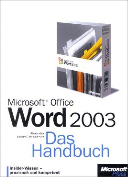 Product Image: Microsoft Office Word 2003 - Das Handbuch