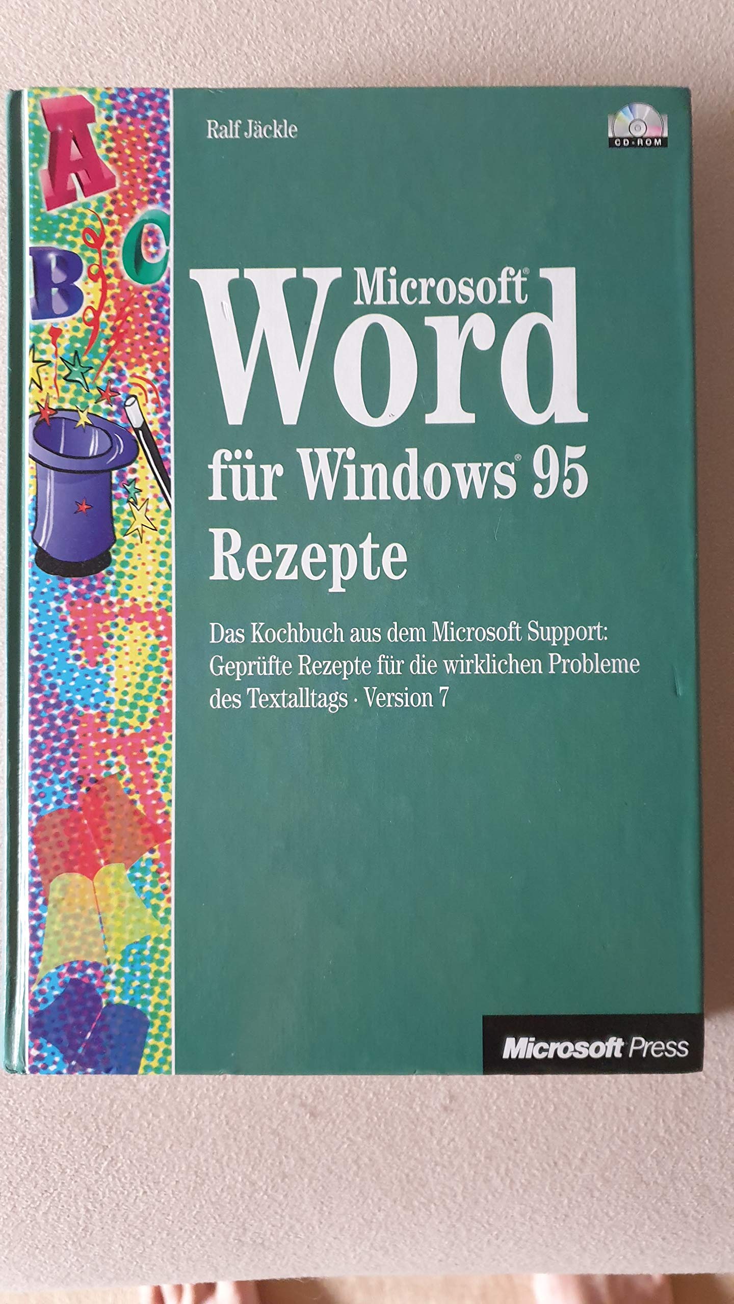 Product Image: Microsoft Word für Windows 95 Rezepte