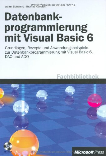 Datenbankprogrammierung mit Visual Basic 6.0 Books