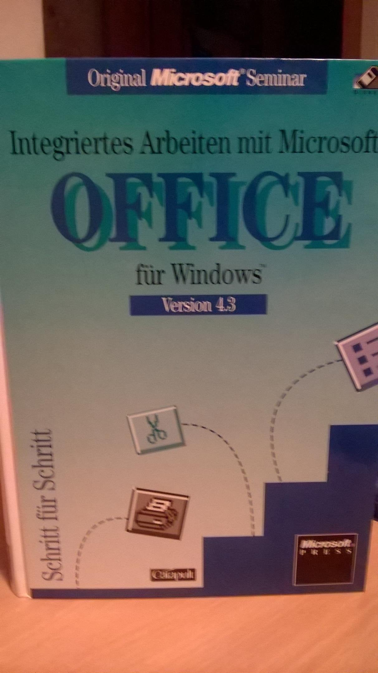 Das original Microsoft Seminar zum integrierten Arbeiten mit Microsoft Office für Windows Books