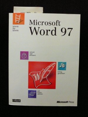 Product Image: Microsoft Word 97. Schritt für Schritt. o.A.