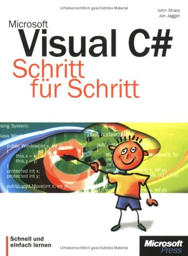 Product Image: Microsoft Visual C#. Schritt für Schritt.
