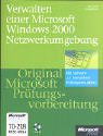Original Microsoft Prüfungsvorbereitung MCSE/MCSA 70-218: Verwalten einer Microsoft Windows 2000 Netzwerkumgebung Books