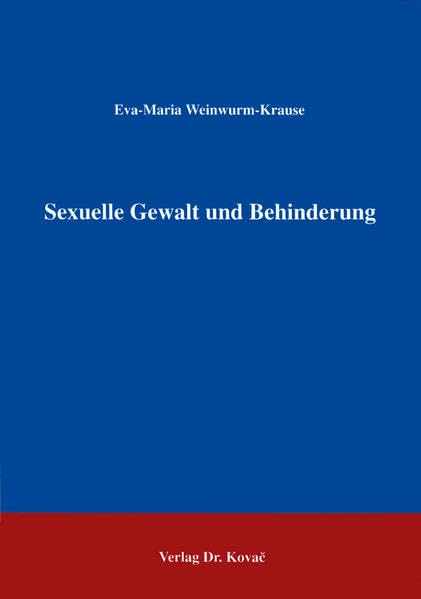 Sexuelle Gewalt und Behinderung . Psychology