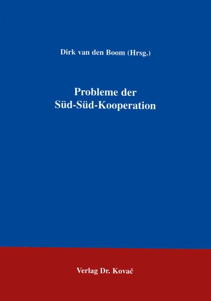 Product Image: Probleme der Süd-Süd-Kooperation .