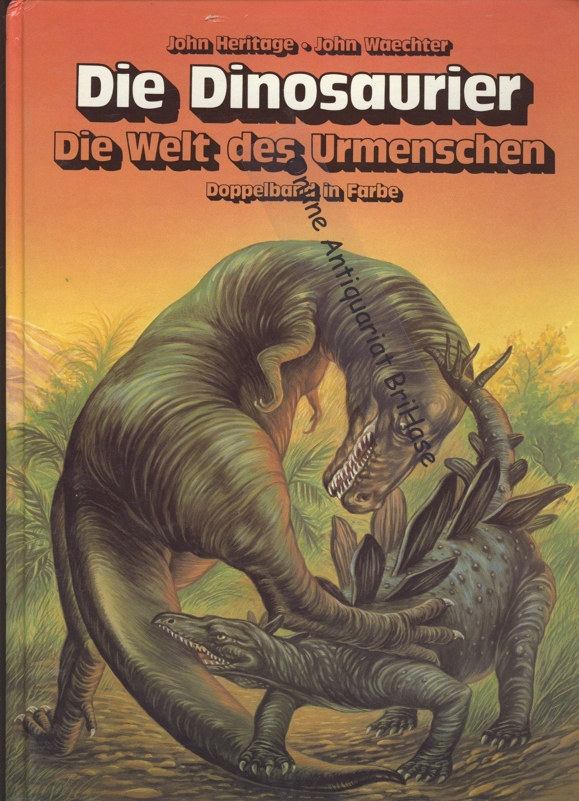 Die Dinosaurier. Die Welt des Urmenschen: Doppelbd. Children's books