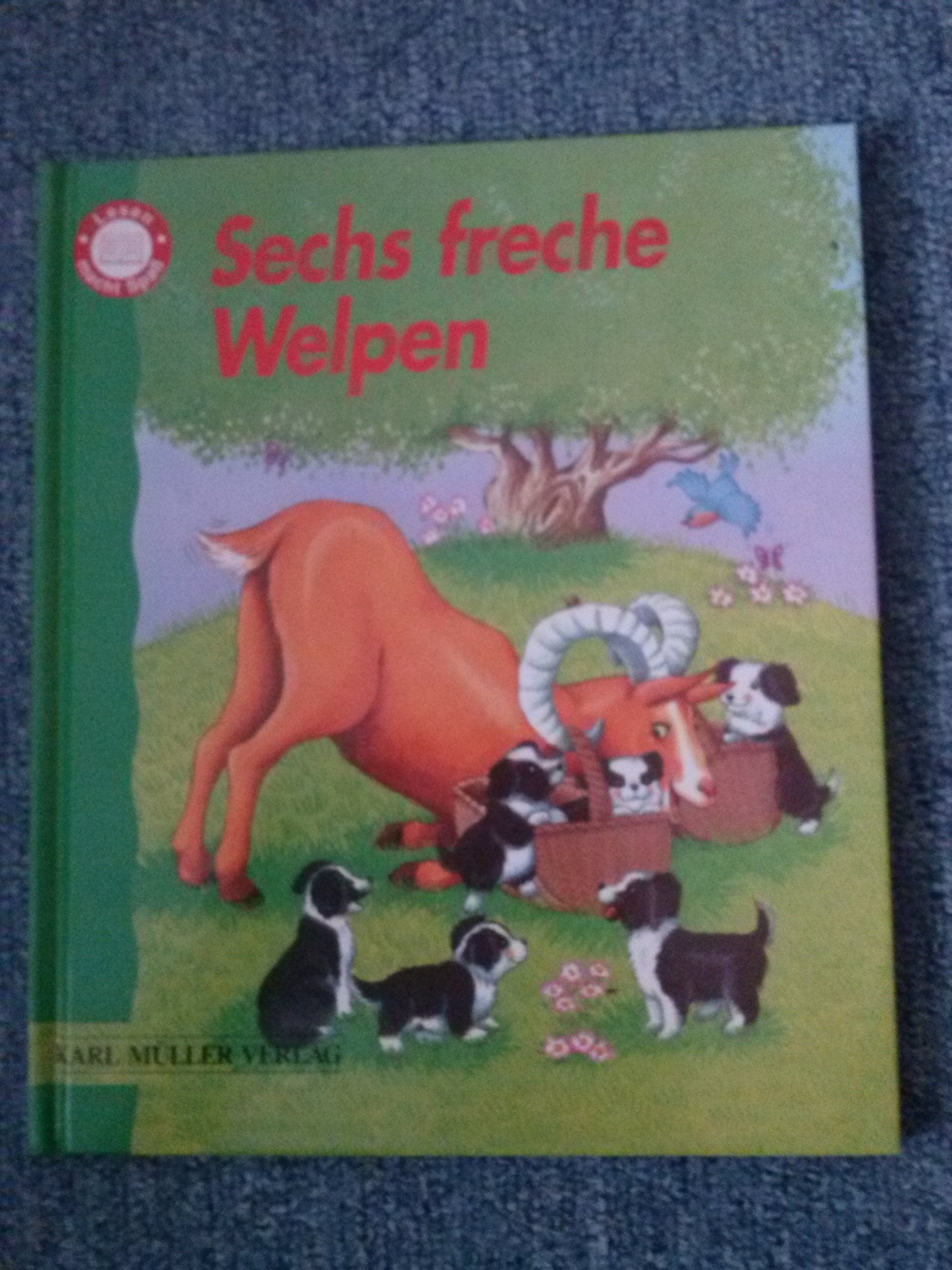 Sechs freche Welpen Books
