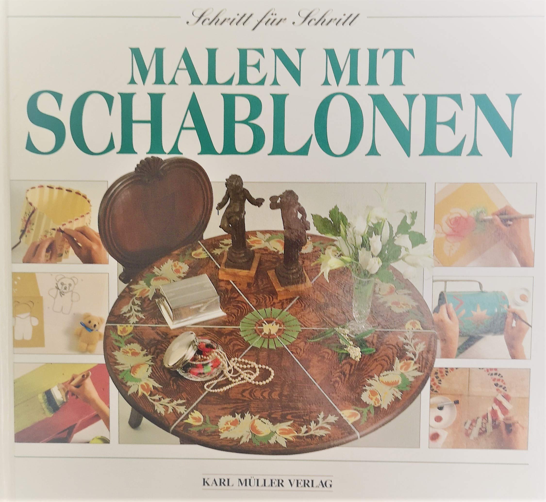 Malen mit Schablonen Hobbies & Crafts Books