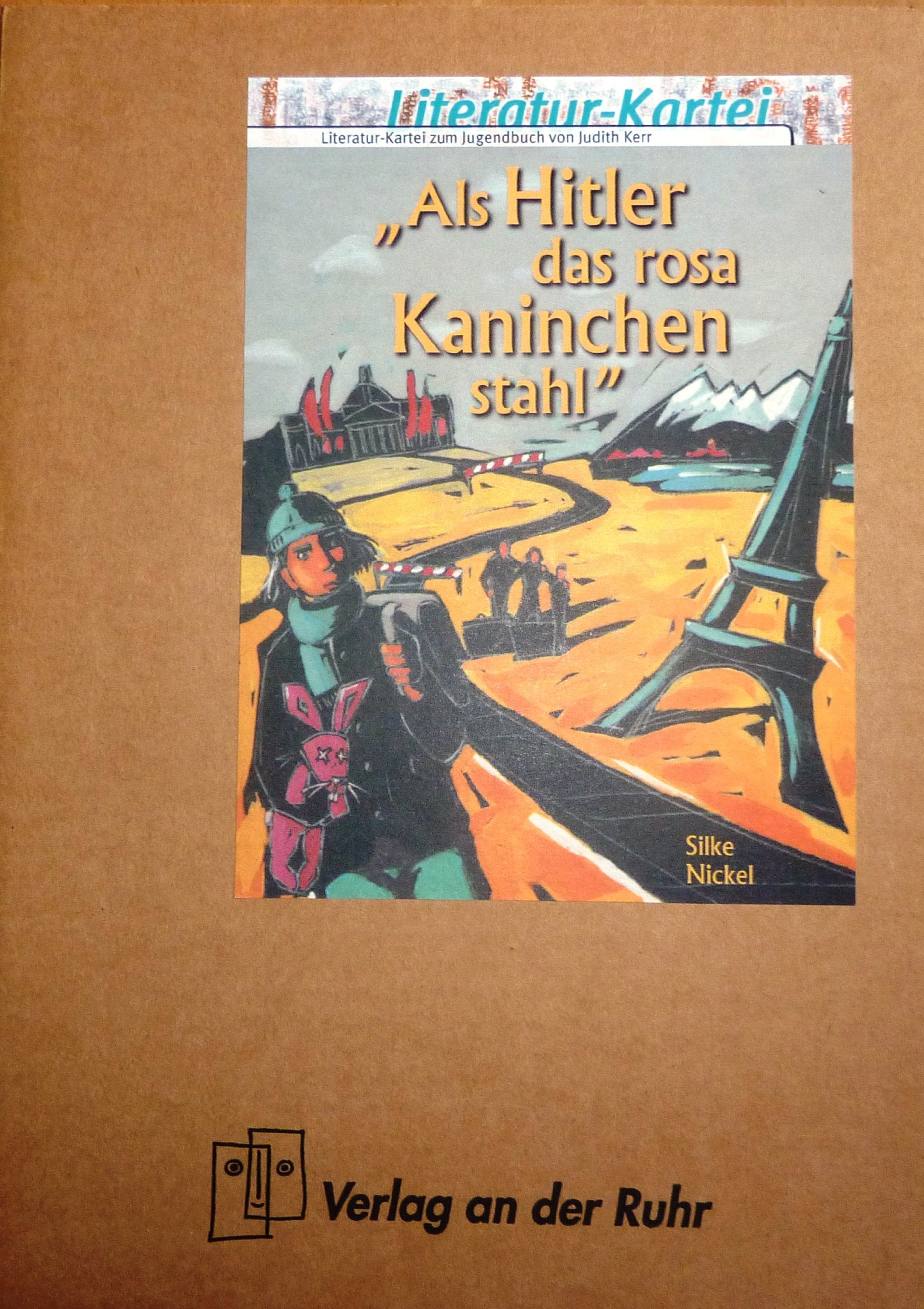 Literatur-Kartei, Als Hitler das rosa Kaninchen stahl, neue Rechtschreibung Learning & Reference