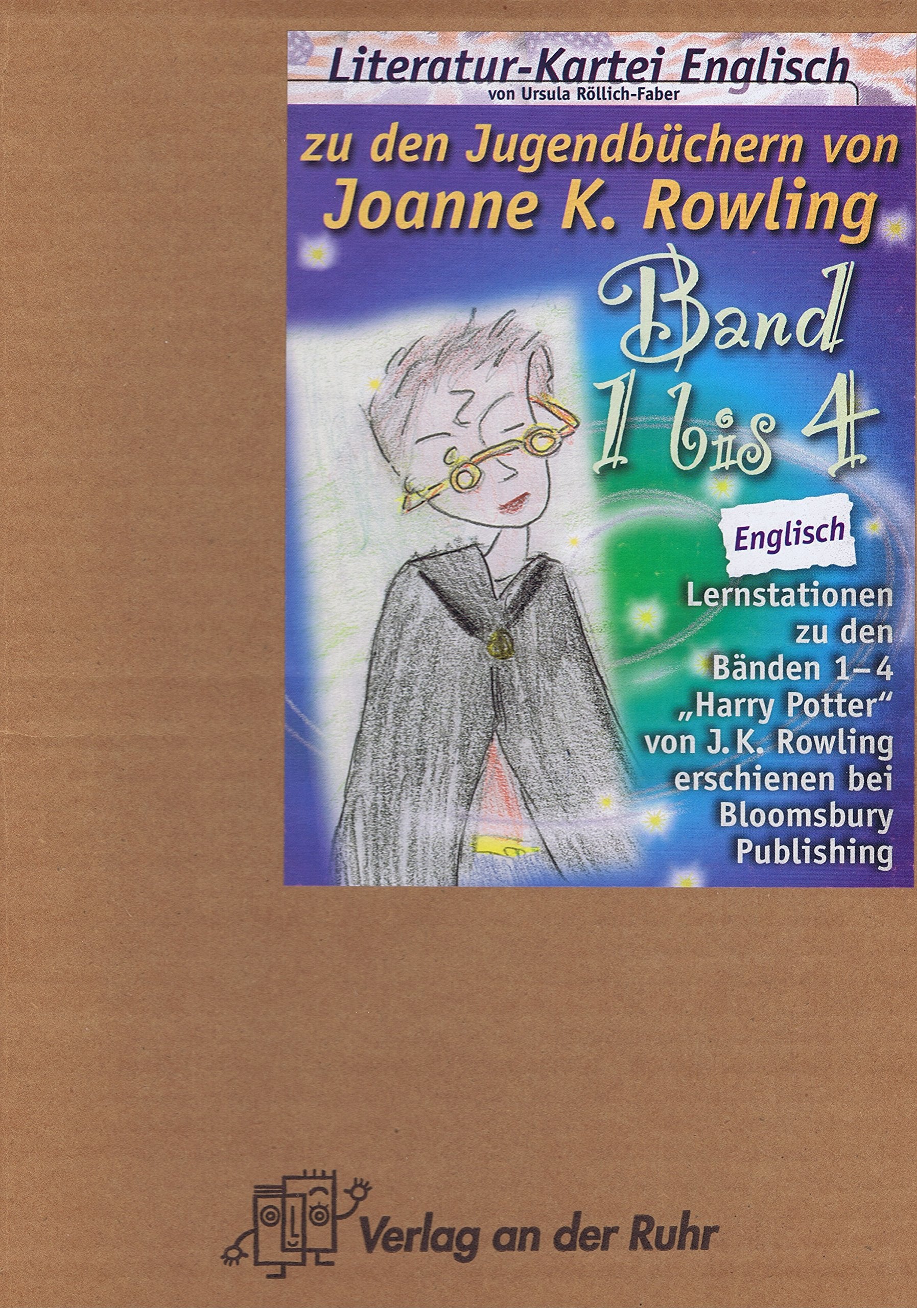 Literatur-Kartei Englisch zu den Jugendbüchern von Joanne K. Rowling. Band 1 - 4. Education & Training