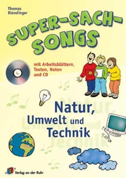 Natur, Umwelt und Technik (Super-Sach-Songs) Learning & Reference
