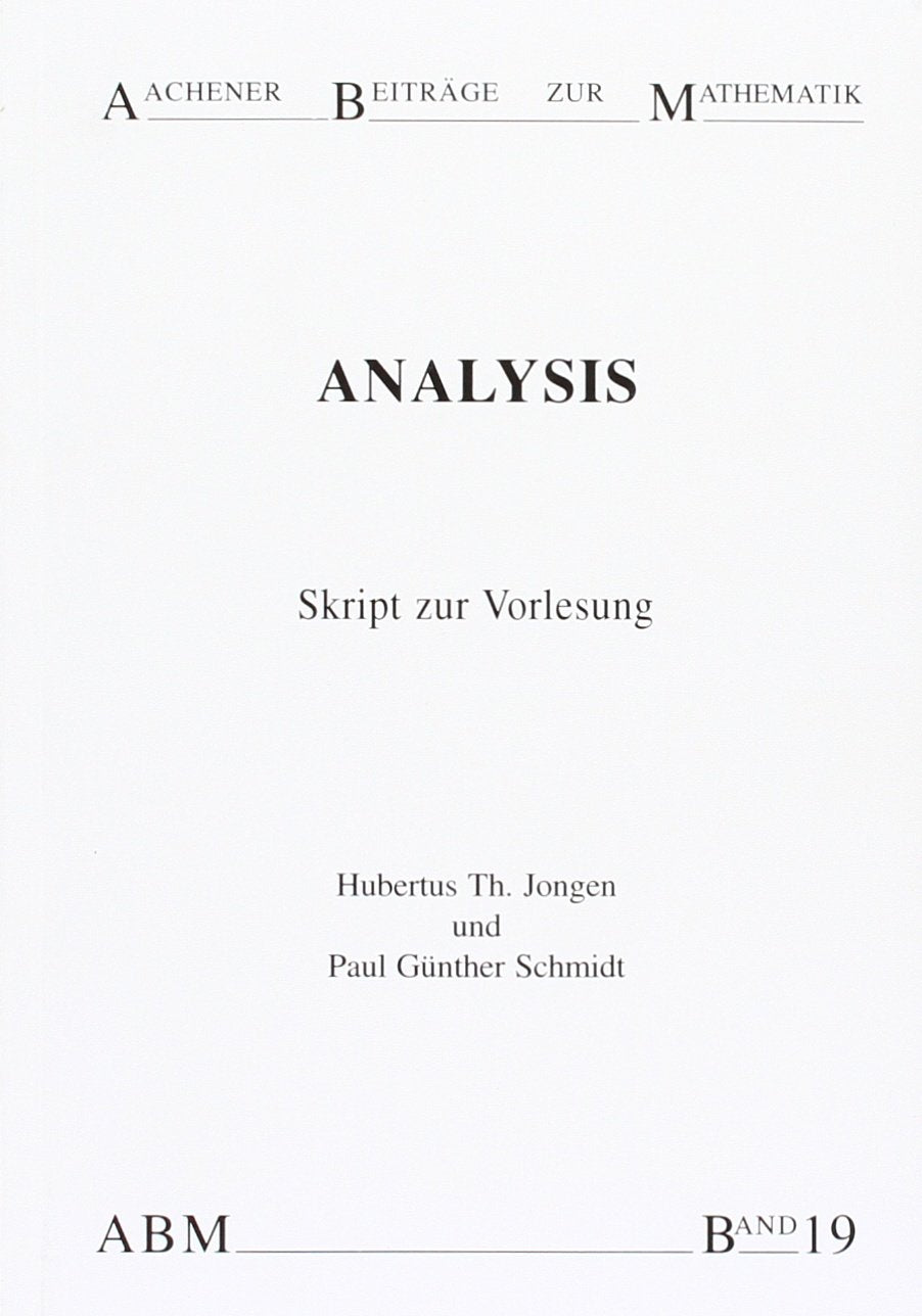 Analysis Mathematics