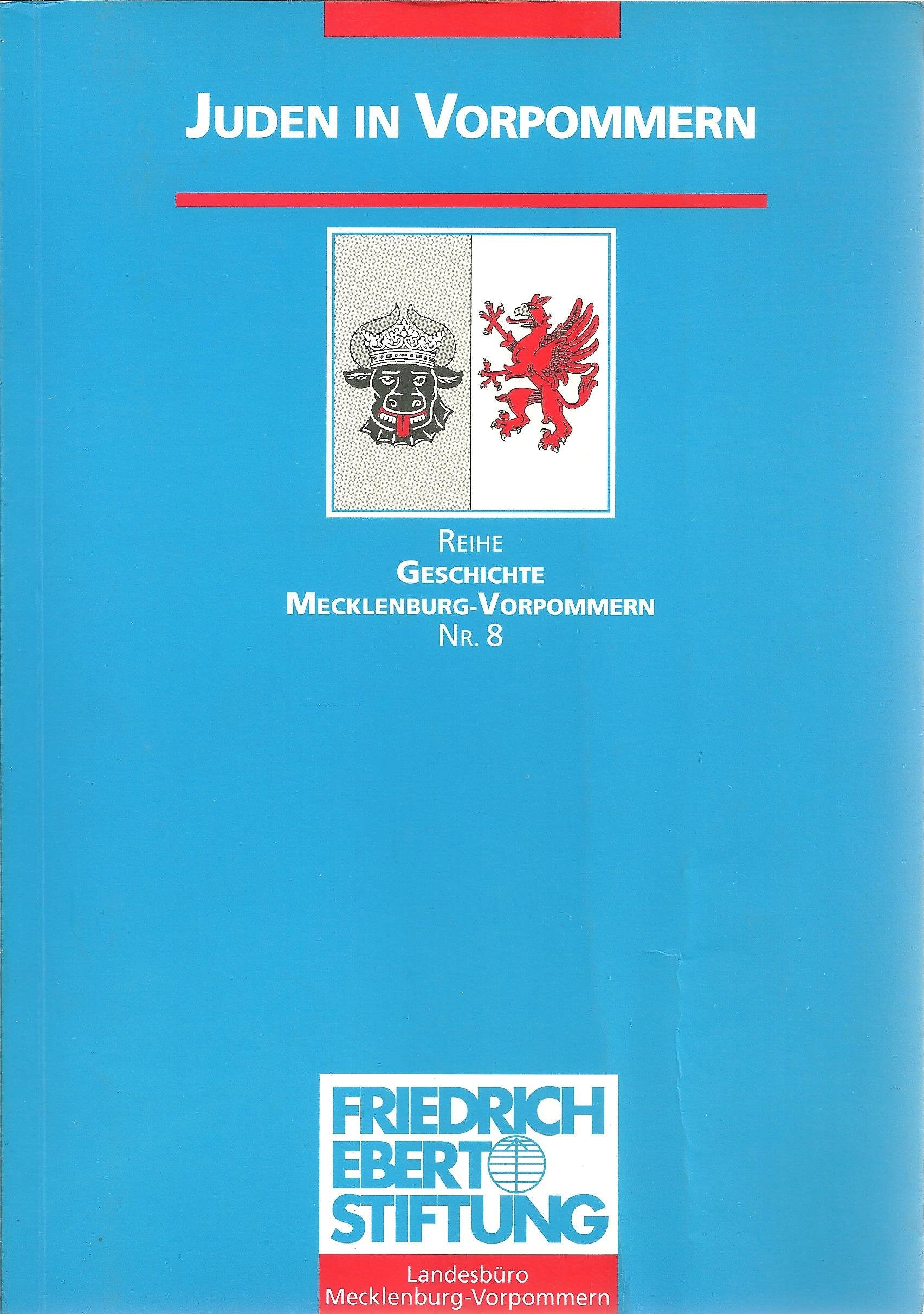 Juden in Vorpommern Professional & Reference Books