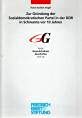 Zur Gründung der Sozialdemokratischen Partei in der DDR in Schwante vor 10 Jahren: Rede anlässlich der ersten Präsentation der Wanderausstellung der ... Partei in der DDR" am 29. September Books