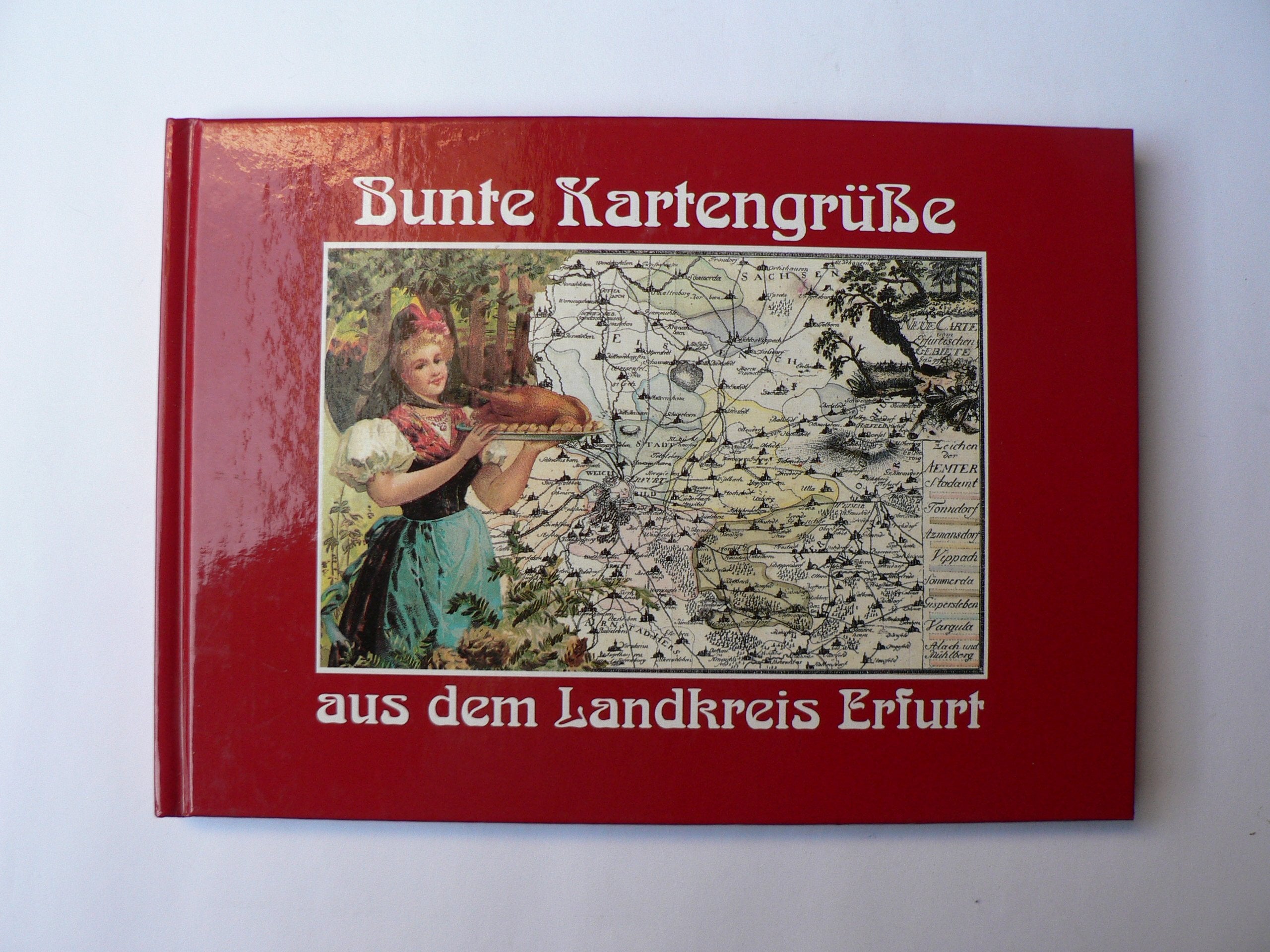 Bunte Kartengrüsse aus dem Landkreis Erfurt Travel