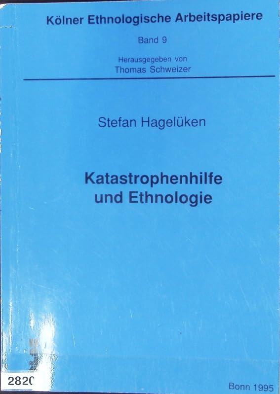 Katastrophenhilfe und Ethnologie Books
