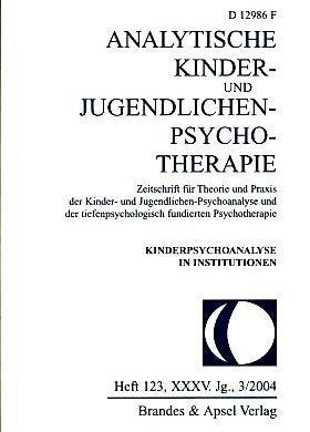 Product Image: Kinderpsychoanalyse in Institutionen. Child Psychoanalysis in Institutions