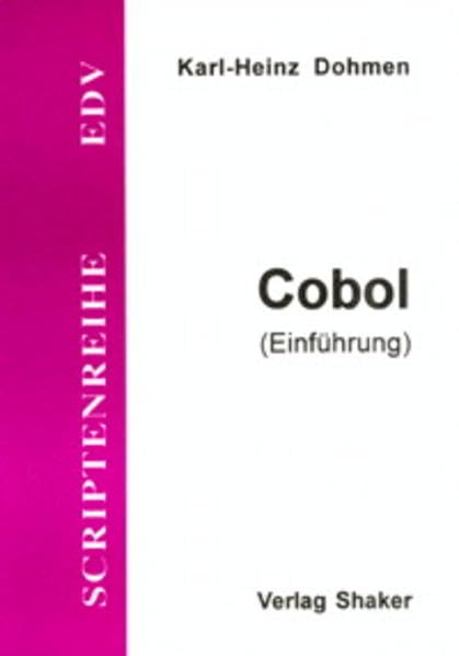 COBOL - Einführung in COBOL Computer Science