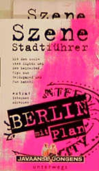 Product Image: Szene Stadtführer, Berlin mit Plan: Stadtführer mit extra Plan (Javaanse Jongens unterwegs)