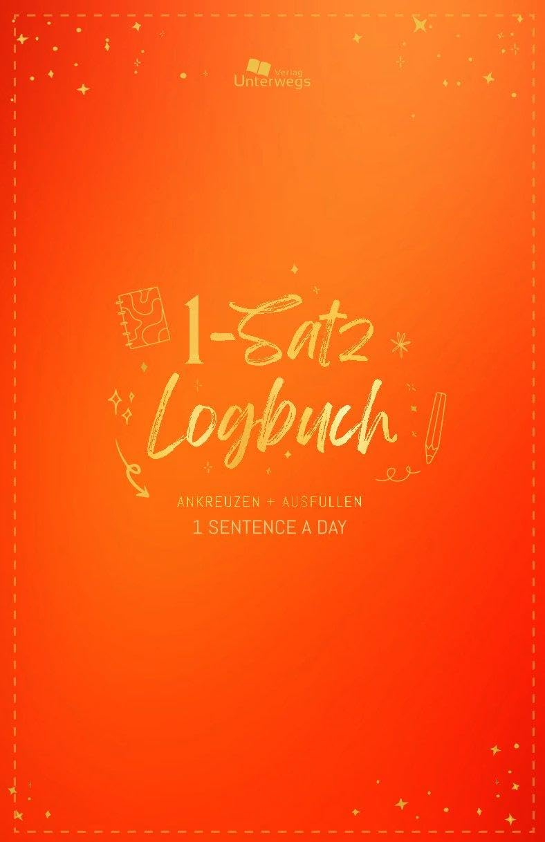 Unterwegs Ein-Satz-Logbuch Lifestyle