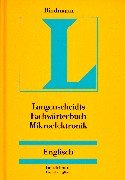 Langenscheidts Fachwörterbuch, Fachwörterbuch Mikroelektronik, Englisch-Deutsch/Deutsch-Englisch Foreign Languages ​​& Dictionaries