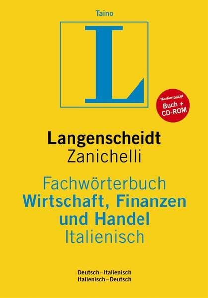 Langenscheidt Fachwörterbuch Wirtschaft, Finanzen und Handel, Italienisch Business, Finance & Career
