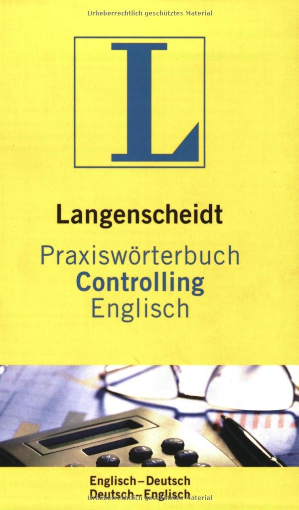 Langenscheidt Praxiswörterbuch Controlling, Englisch Law