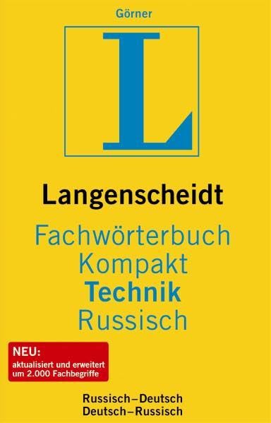 Langenscheidt Fachwörterbuch Kompakt Technik, Russisch Business & Technology