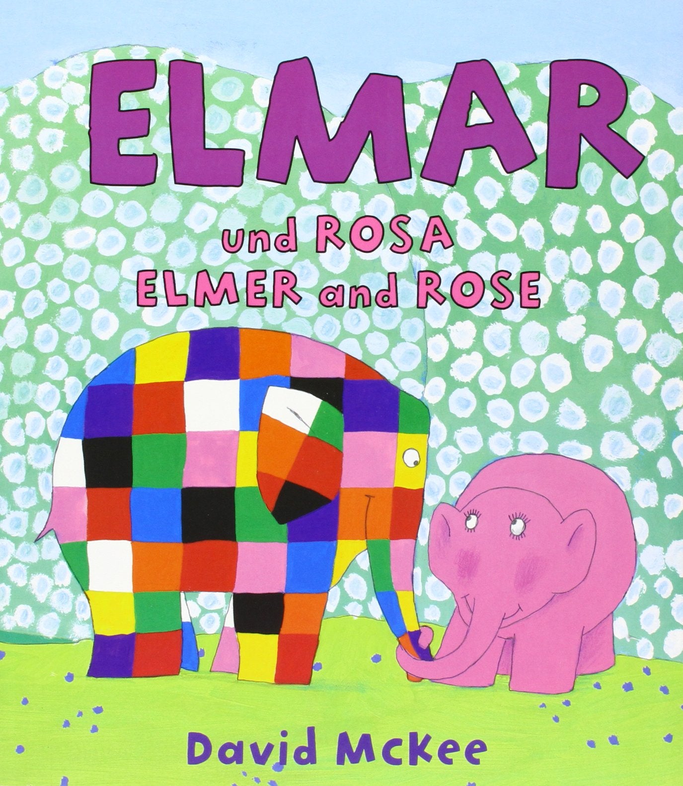 Elmar und Rosa, Deutsch-Englisch. Elmer and Rose Children's books