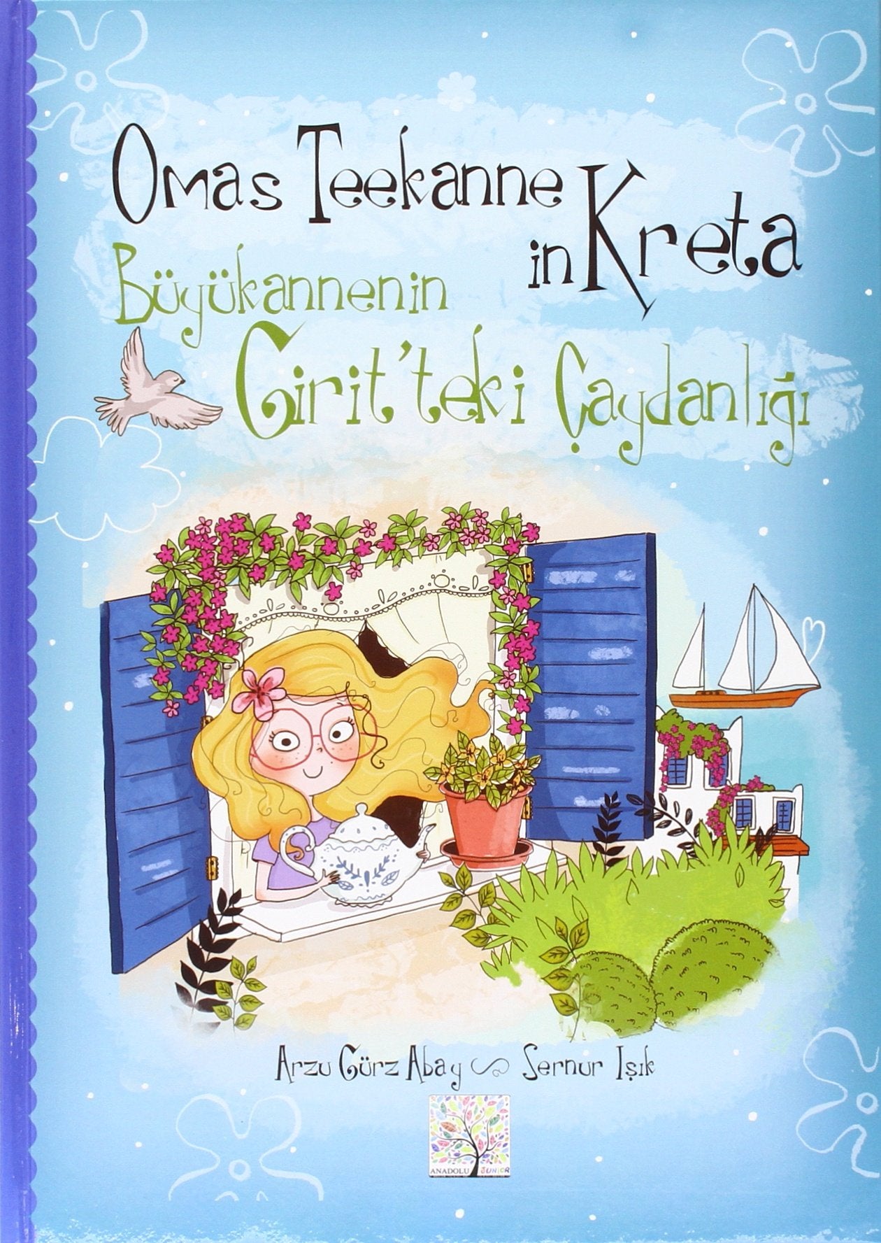 Omas Teekanne in Kreta. Büyükannenin Girit'teki Caydanligi: Deutsch-Türkisch Children's books