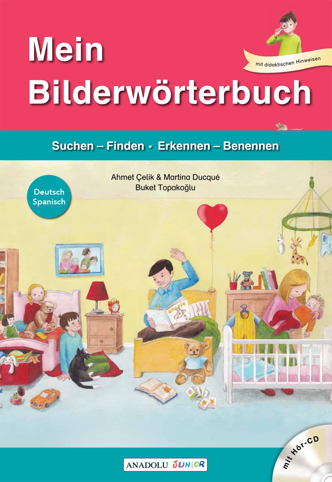 Mein Bilderwörterbuch, Deutsch - Spanisch, m. Audio-CD: Suchen-Finden, Erkennen-Benennen Foreign Languages ​​& Dictionaries