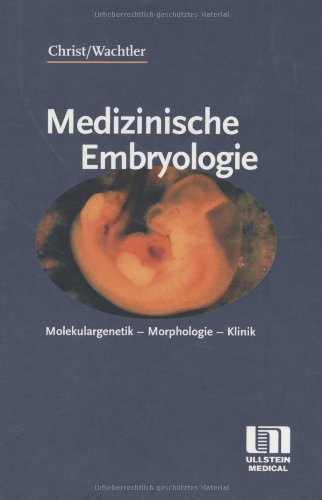 Medizinische Embryologie: Molekulargenetik - Morphologie - Klinik Medicine