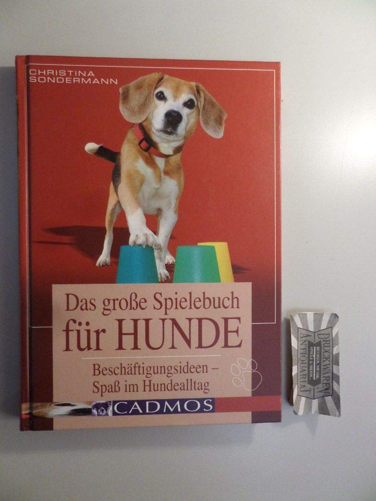 Das große Spielebuch für Hunde: Beschäftigungsideen - Spaß im Hundealltag: Beschäftigungsideen - Spass im Hundealltag (Cadmos Hundebuch) Pets